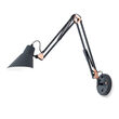 Aplica moderna look industrial 1xE27/40W, Bachelor WA 2-1347 Schwarz-Cu Orion